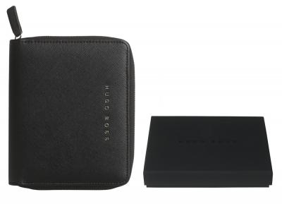 Premium Business Gift Set Mapa Conferinta Hugo Boss A6 si Butoni Tourbillon Silver [4]