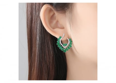 Cercei Green Elegant Flower [2]