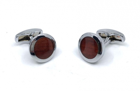 Butoni Round Red Wood, by Borealy [0]