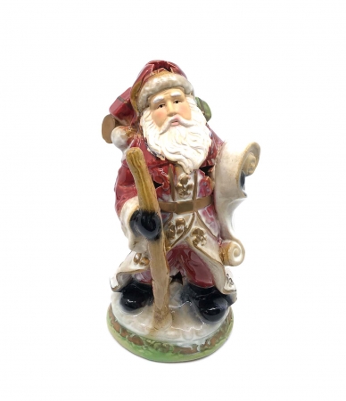 Mos Craciun Ceramica, by Borealy, 25 cm inaltime [0]