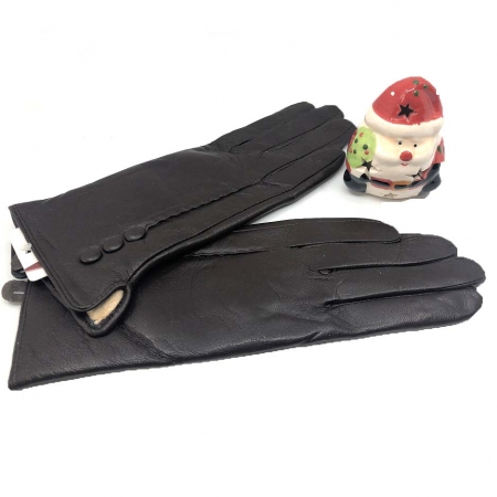Manusi crem/ bleumarine/ maro dama din piele naturala 100% -personalizabil [2]