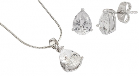 Set Colier si Cercei Drop Fine by Borealy [0]