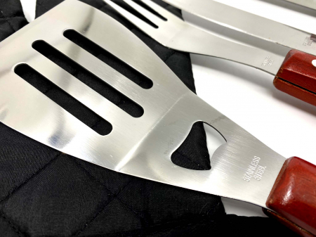 Set 7 ustensile și șorț pentru grătar Barbeque [2]