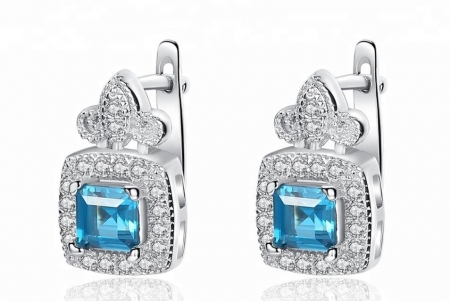 Cercei Borealy Argint 925 Blue Sky [0]