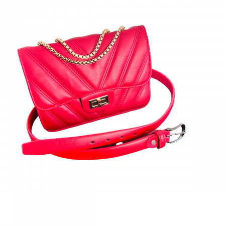 Amour Geanta Lady Red & Curea Piele Naturala [3]