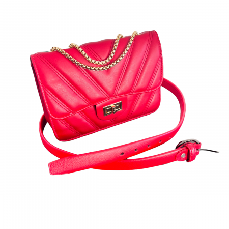 Amour Geanta Lady Red & Curea Piele Naturala [4]