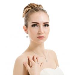 Art Deco Mireasă Colier şi Cercei by Borealy [3]