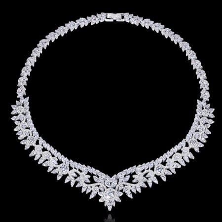 Colier Borealy Beautiful Snow Flower [0]