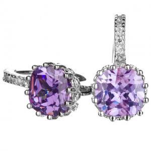 Cercei Borealy Sapphire 3 Carate Lilac [0]