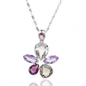 Heritage Purple Set medalion, cercei, inel by Borealy [2]