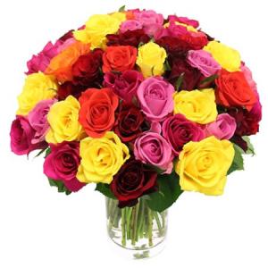 Buchet 49 trandafiri cu vaza [0]