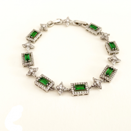 Brăţară Emerald Green Tennis [2]