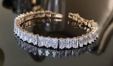 Brăţară Long Crystals Gold [1]