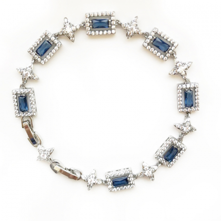 Brăţară Blue Sapphire Tennis [0]