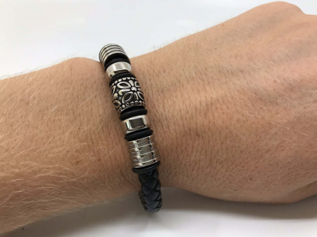 Bratara Barbati Urban Black [1]