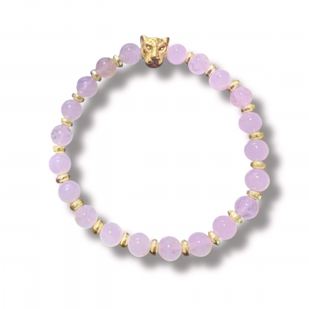 Brățară din Cuarț Roz - pietre naturale [3]