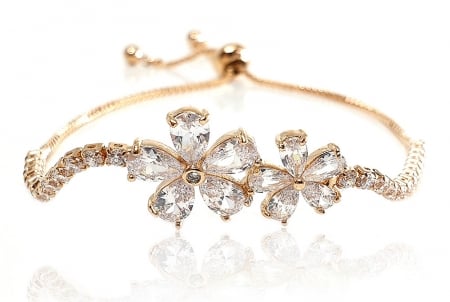 Set Cercei, Colier si Bratara Pink Flower by Borealy [3]