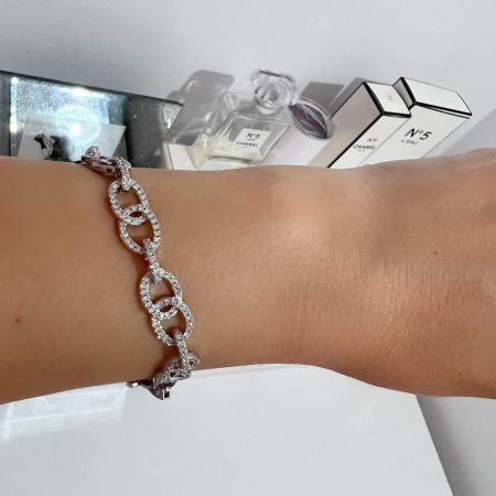 Brăţară Chain Simulated Diamonds [1]