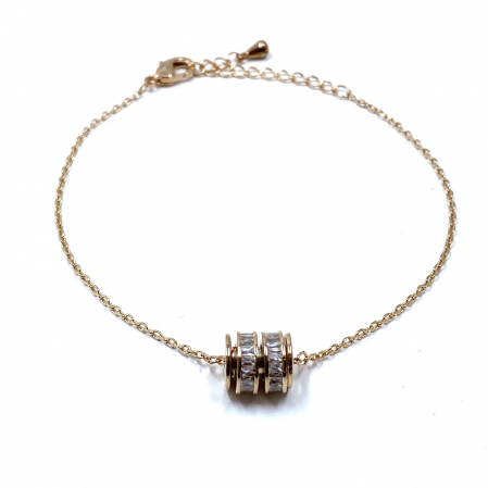 Bratari Mireasa - Bratara Two Luxury Zero Pink