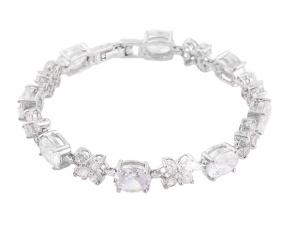 Bratara Borealy Simulated Diamond Oval Cut [0]