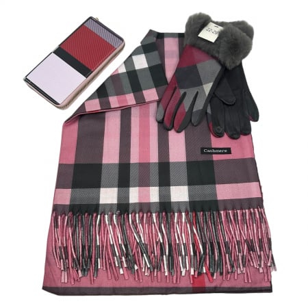 British Esarfa Casmir, Manusi & Portofel Cadouri Craciun 2023 [4]