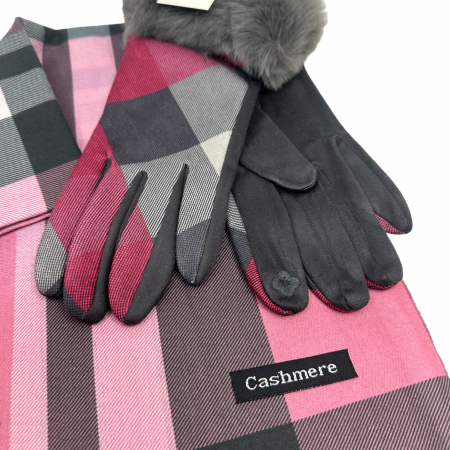 British Esarfa Casmir, Manusi & Portofel Cadouri Craciun 2023 [3]