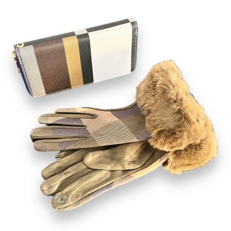 British Esarfa Casmir, Manusi & Portofel Cadouri Craciun 2023 [2]