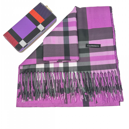 British Esarfa Casmir & Portofel [0]