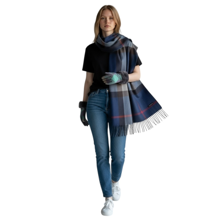 British Esarfa Casmir, Manusi & Portofel Cadouri Craciun 2023 [2]