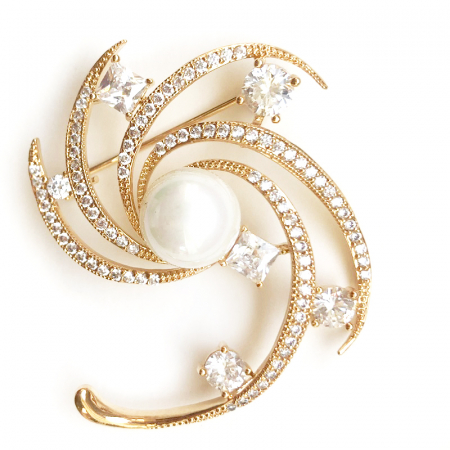 Broşă Star Pearl Luxury [0]