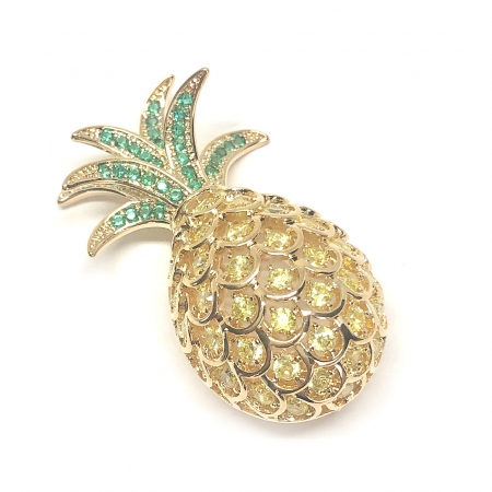 Brosa Gold Pineapple & Esarfa Borealy [1]