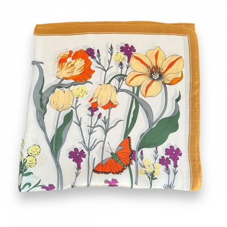 Broşă Feather Jad & Esarfa Spring [3]