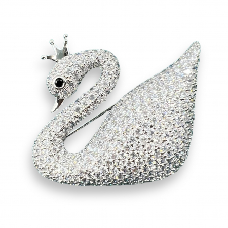 Cadouri de ziua femeii - Brosa Fine Swan