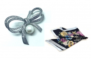 Brosa Funda Coco by Borealy & Esarfa Flowers by Borealy [0]