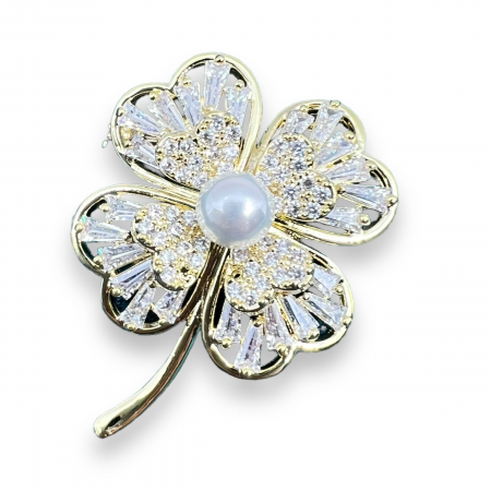 Brosa Lucky Trifoi & Cutie Bijuterii Travel [1]