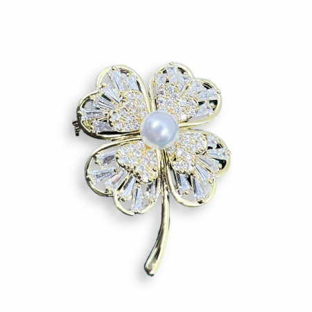 Brosa Lucky Trifoi & Cutie Bijuterii Travel [6]