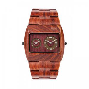 Jupiter Brown Wood Watch for Men - Ceas 100% din lemn lucrat manual [1]
