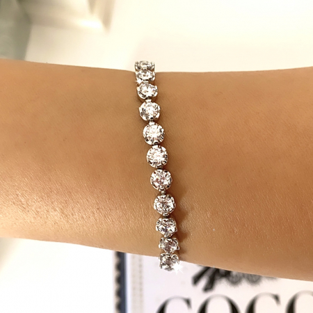 Brăţară Tennis Round Diamonds [2]