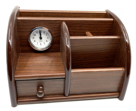 Business Desk Brown Pen [0]