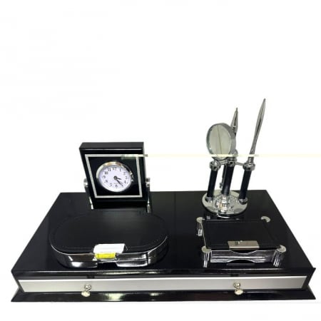 Cutii Bijuterii - Business Desk Luxury Organizer Black