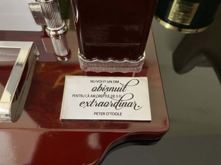 Set Birou Brown Business Desk 2 - Photo Frame, Gravat cu Mesaj Inspirational [3]