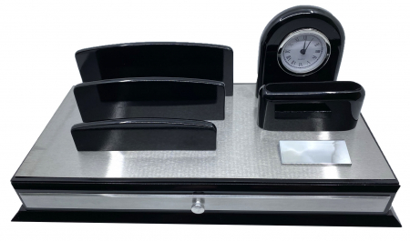 Premium Business Desk Silver [0]