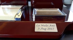 Set Birou Brown Business Desk 2 - Photo Frame, Gravat cu Mesaj Inspirational [5]