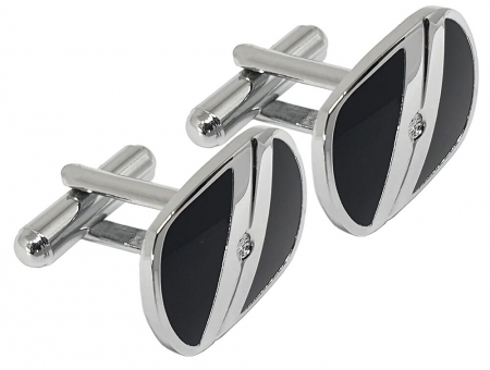 Business Premium Gift Set Stilou Hugo Boss si Butoni Silver Stamp [6]