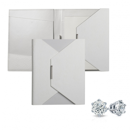 Business A5 Dune White Agenda Nina Ricci & Cercei One Diamond Borealy [0]