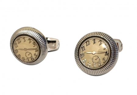 Cadouri Secret Santa - Butoni White Clock