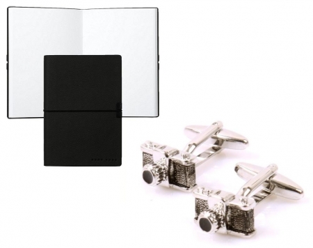 Butoni Borealy Passion for Photo si Note pad Black Hugo Boss [0]