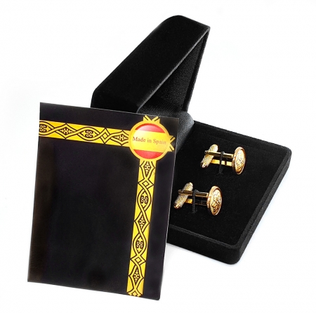 Butoni Gold Flower by Credan - Made in Spain [4]