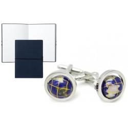 Set Butoni World Traveler si Note Pad Blue Hugo Boss [0]