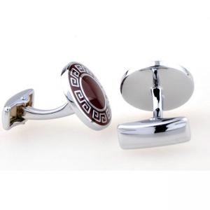 Set Butoni Borealy Men Luxury Round si Note Pad Burgundy Hugo Boss [4]